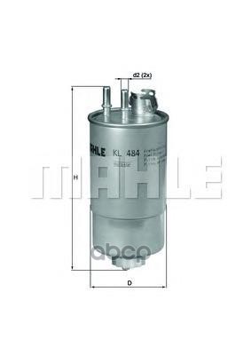

Фильтр топливный Mahle/Knecht kl484