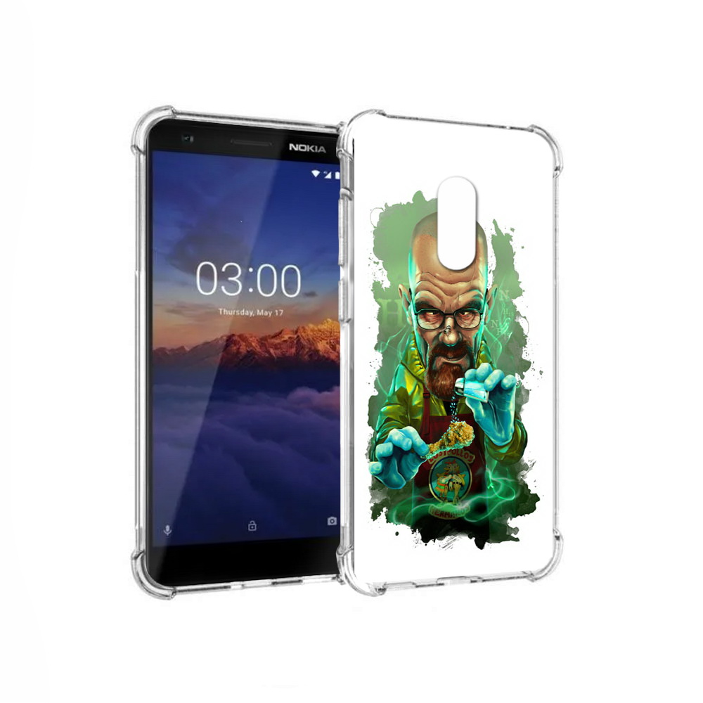 

Чехол MyPads Tocco для Nokia 3.1 повар (PT114125.119.546), Прозрачный, Tocco
