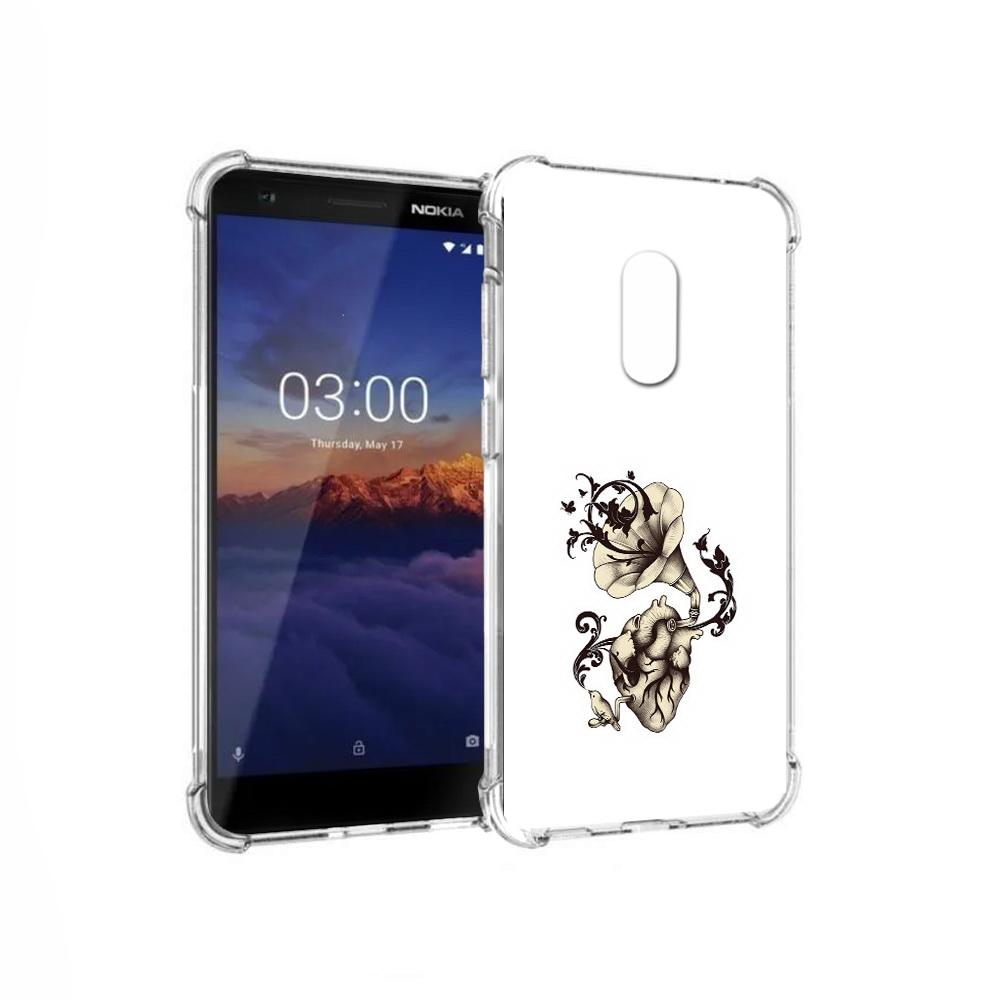 

Чехол MyPads Tocco для Nokia 3.1 Граммофон (PT114125.119.55), Прозрачный, Tocco