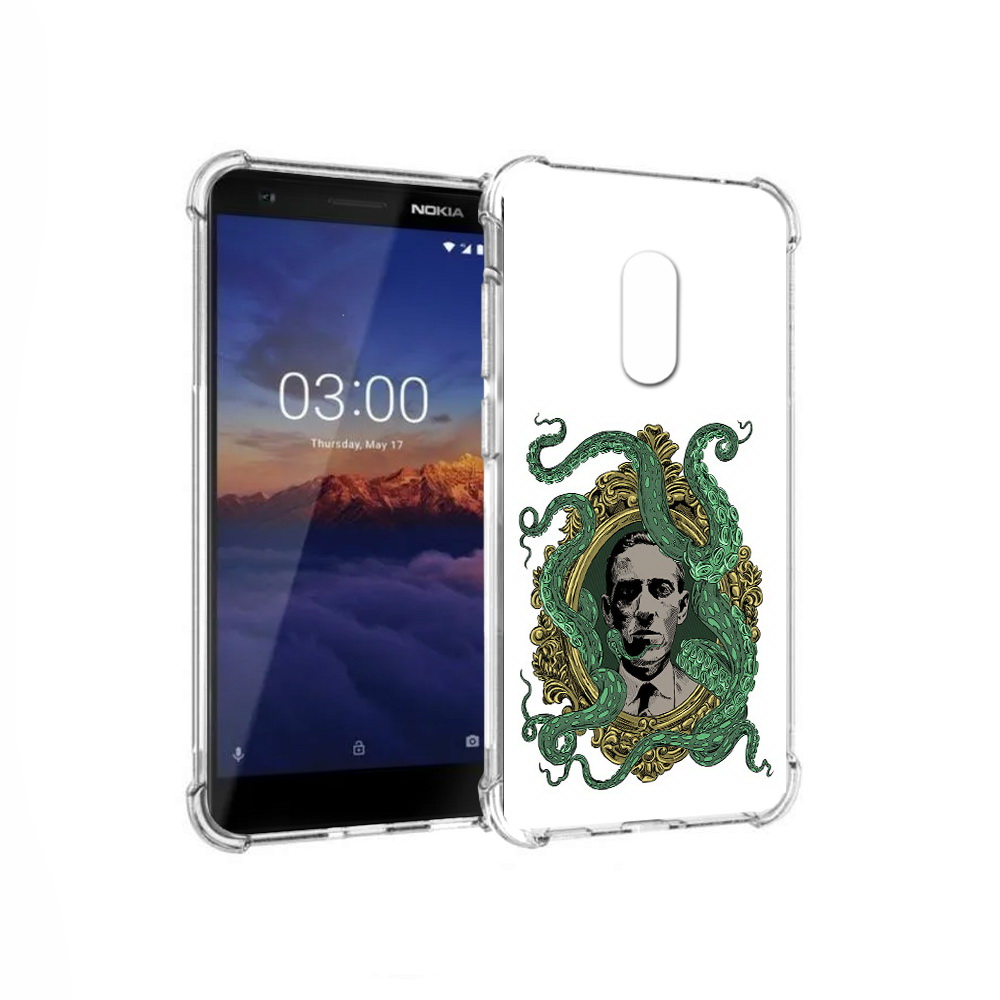 

Чехол MyPads Tocco для Nokia 3.1 портрет с кракеном (PT114125.119.552), Прозрачный, Tocco