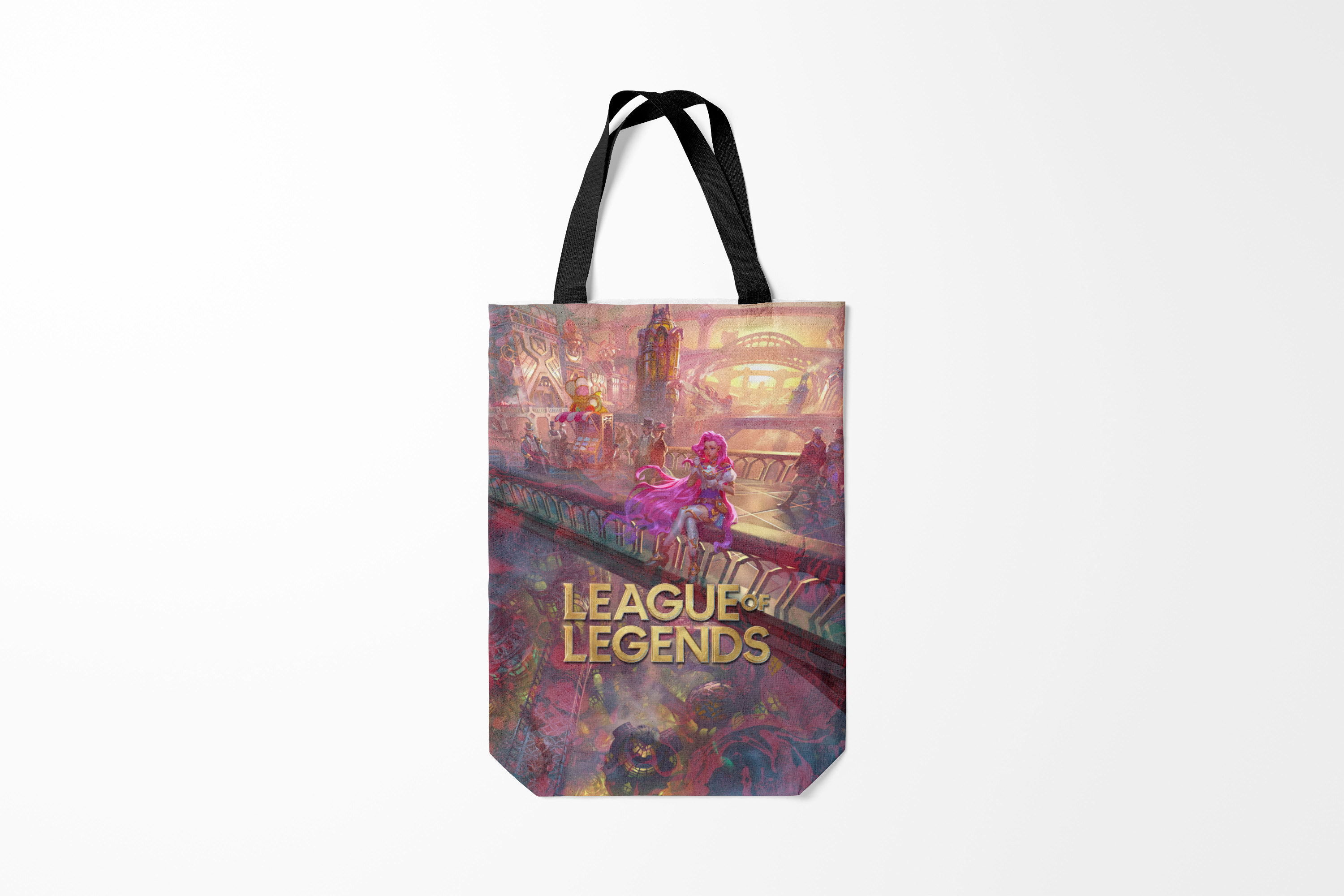 

Сумка шoппер унисекс Burnettie League Of Legends Красотка LOL,, League Of Legends Красотка LOL