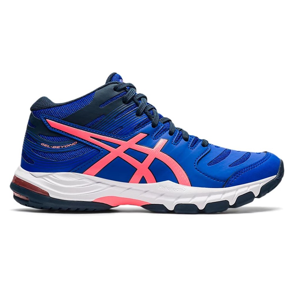 фото Кроссовки женские asics beyond 1072a051 синие 10.5 us