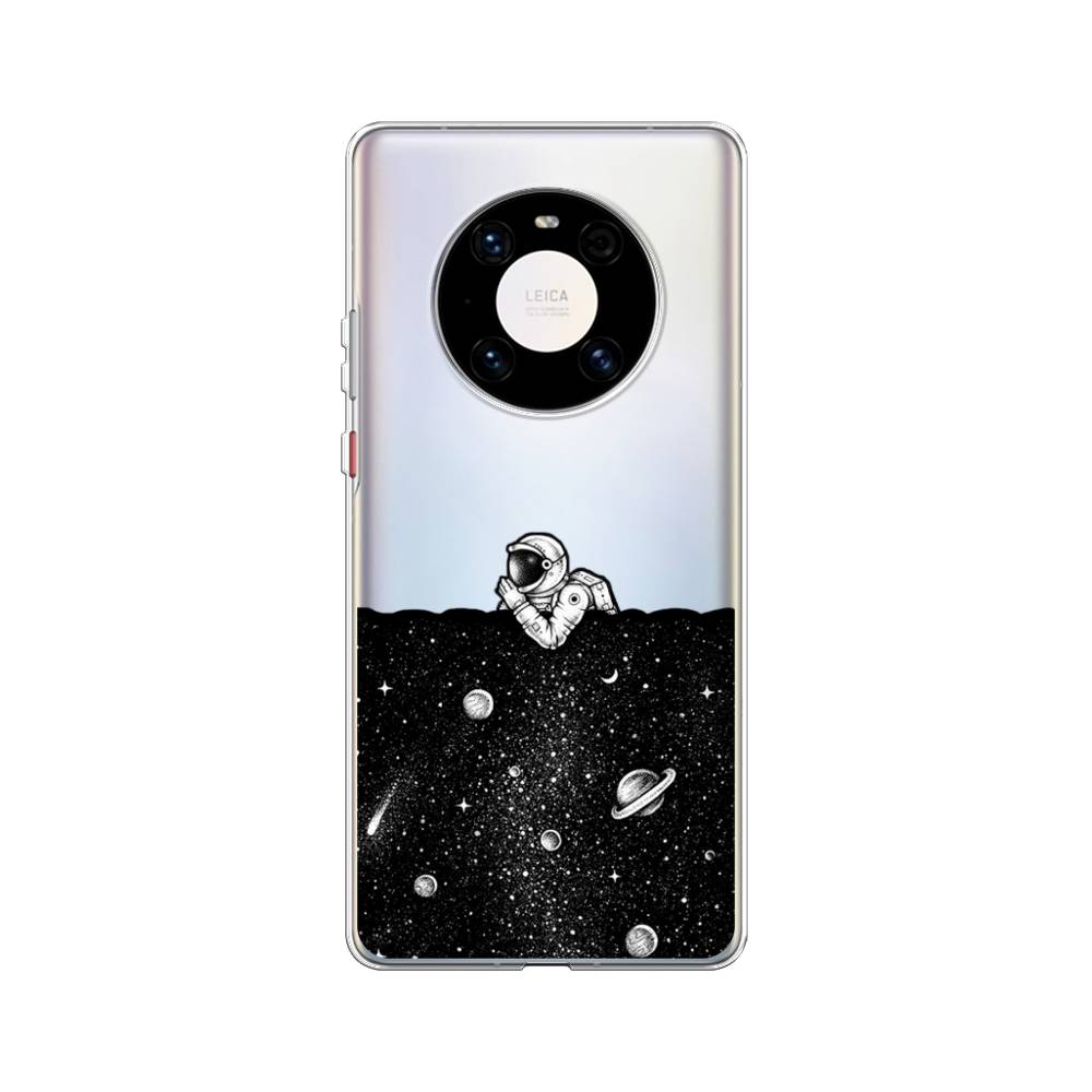 

Чехол Awog на Huawei Mate 40 Pro "Космический сон", Серый, 6104450-4