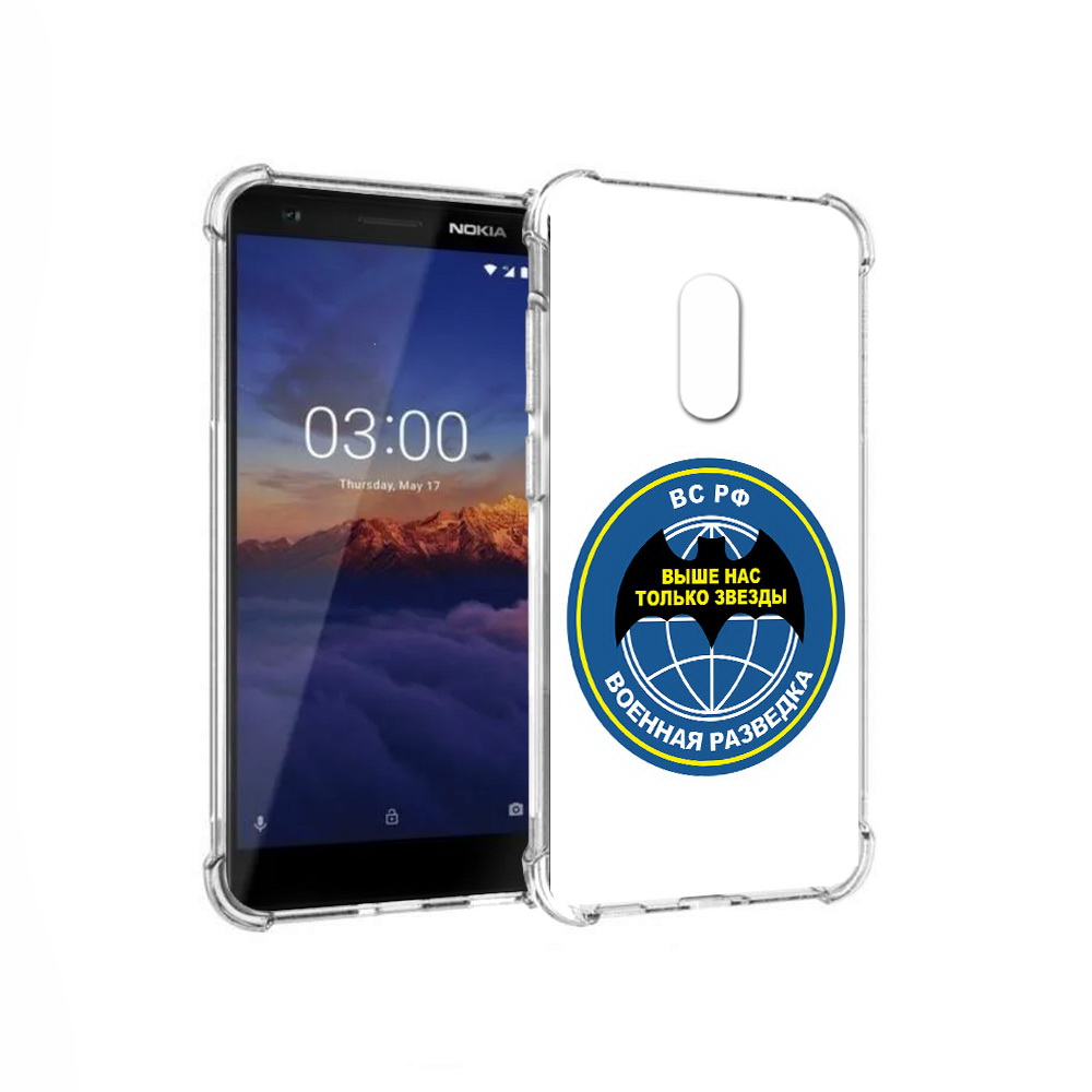 

Чехол MyPads Tocco для Nokia 3.1 разведка (PT114125.119.568), Прозрачный, Tocco