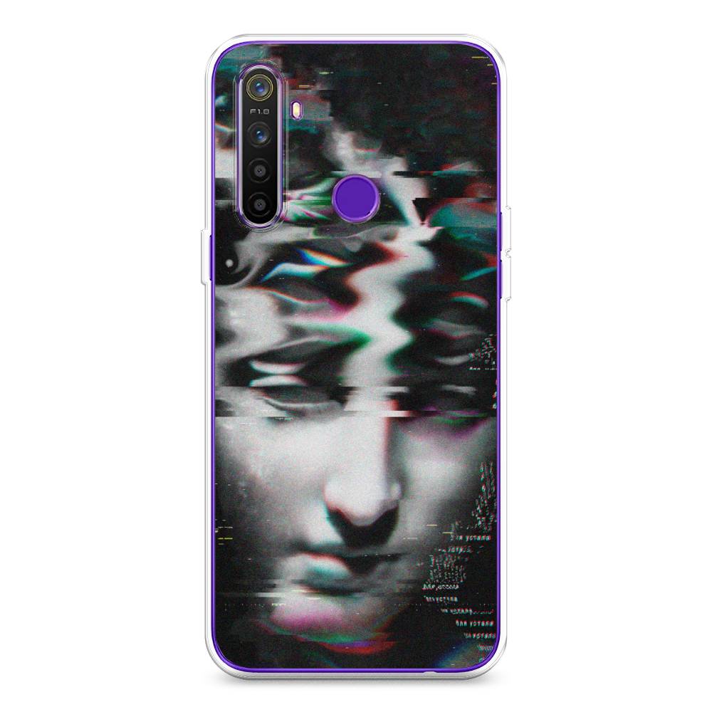 

Чехол Awog на Realme 5 "Glitch Art", Разноцветный, 251550-9