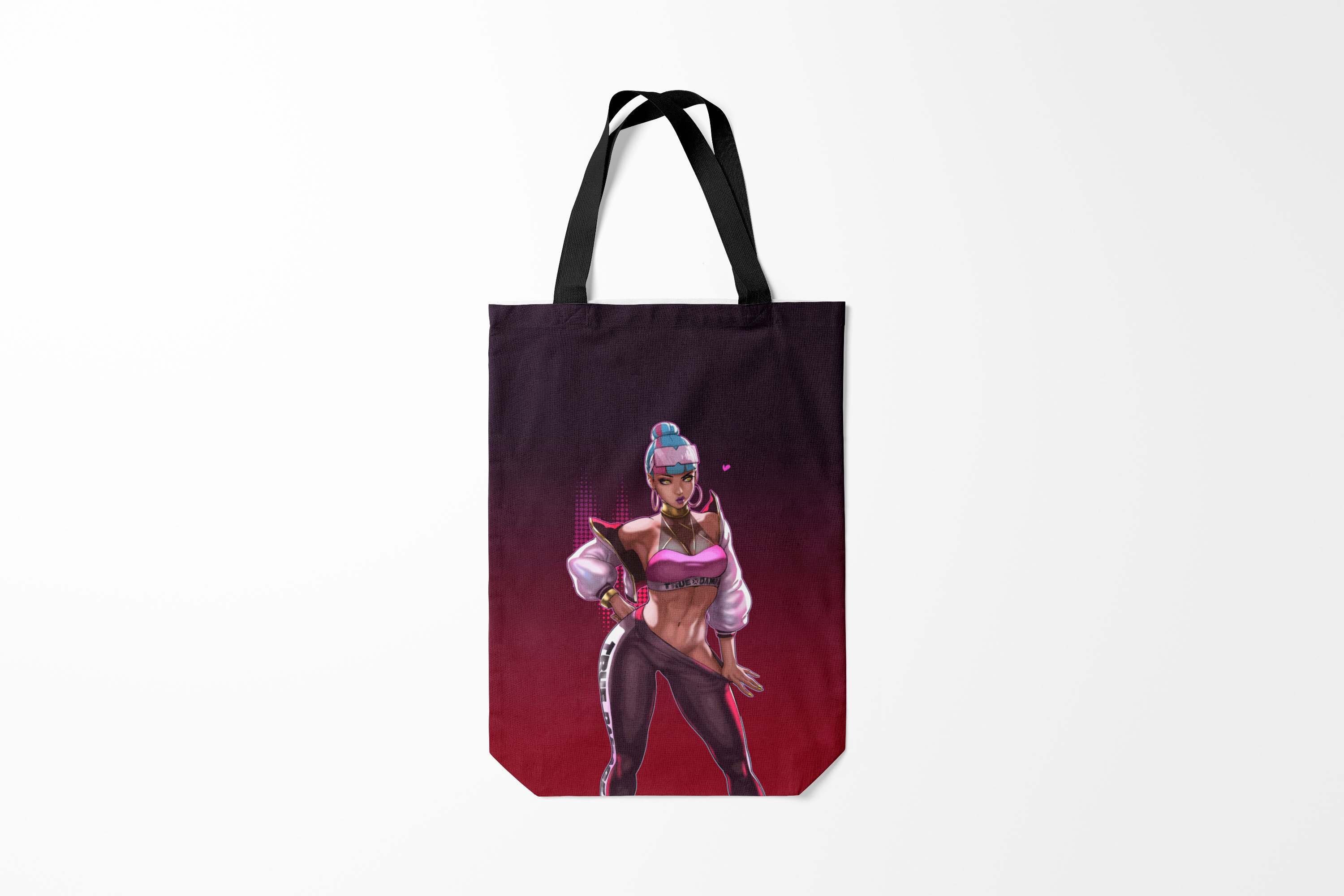 

Сумка шoппер унисекс Burnettie League Of Legends Qiyana,, League Of Legends Qiyana