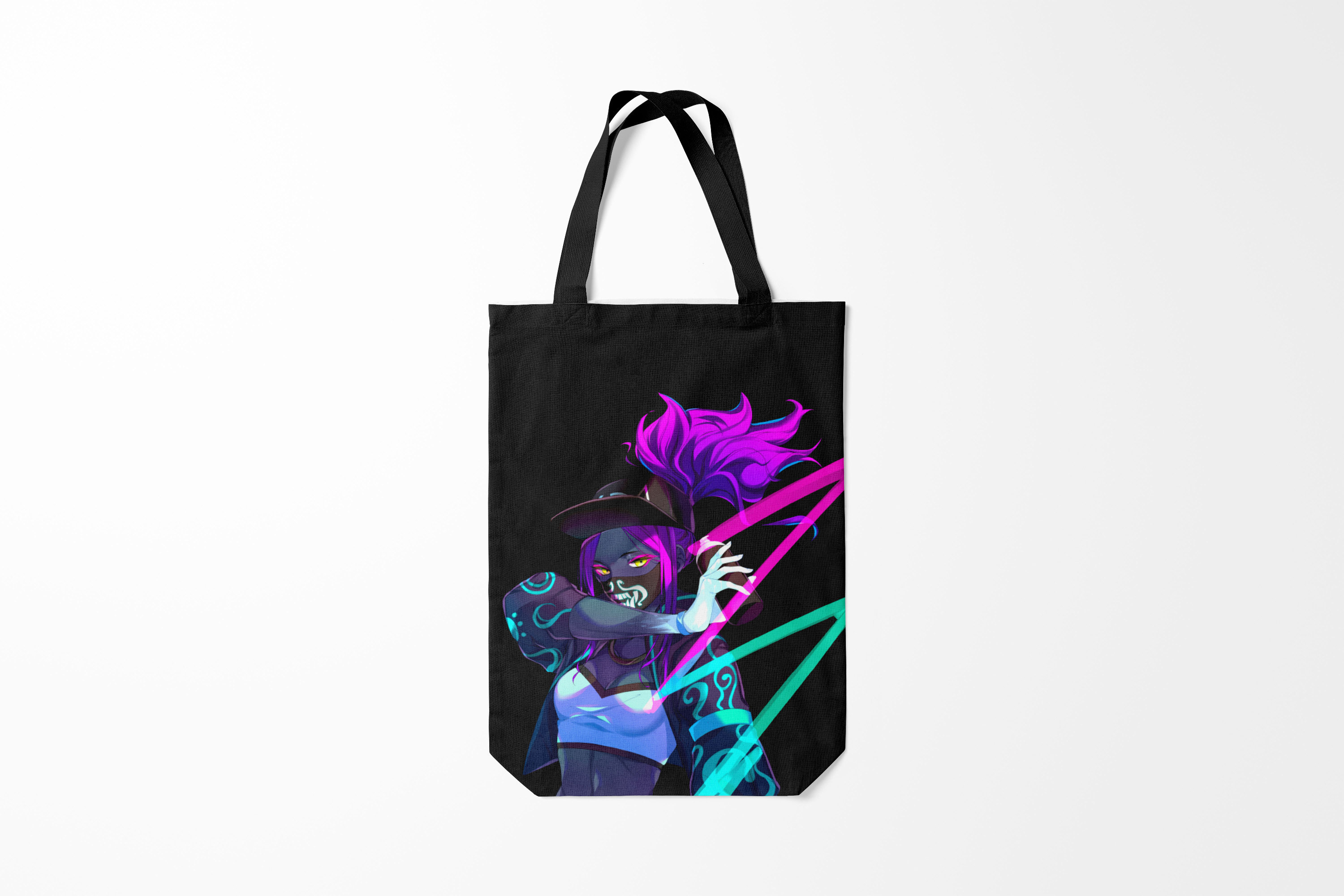 

Сумка шoппер унисекс Burnettie League Of Legends KDA. Akali,, League Of Legends KDA. Akali