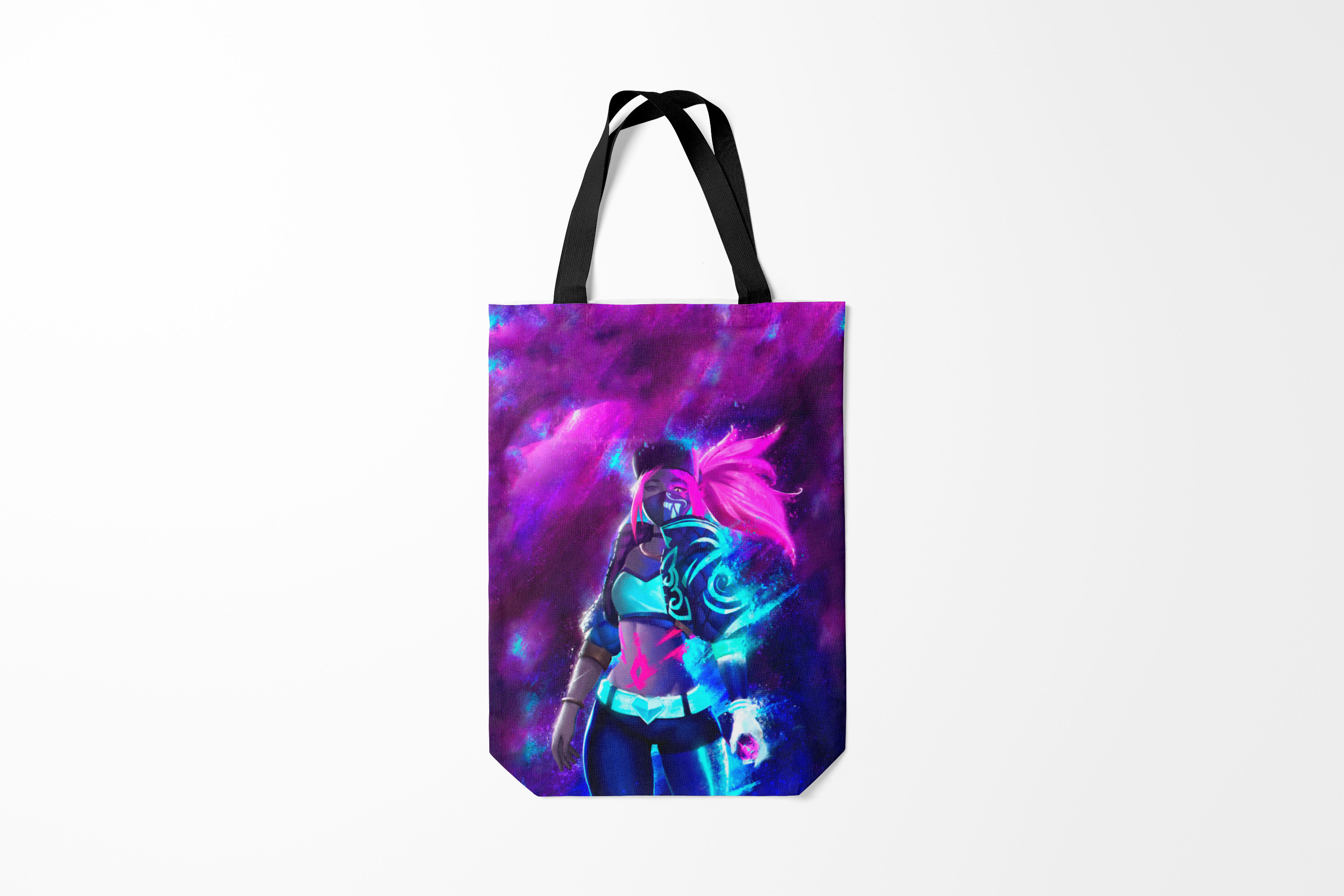 

Сумка шoппер унисекс Burnettie League Of Legends KDA. Akali,, League Of Legends KDA. Akali