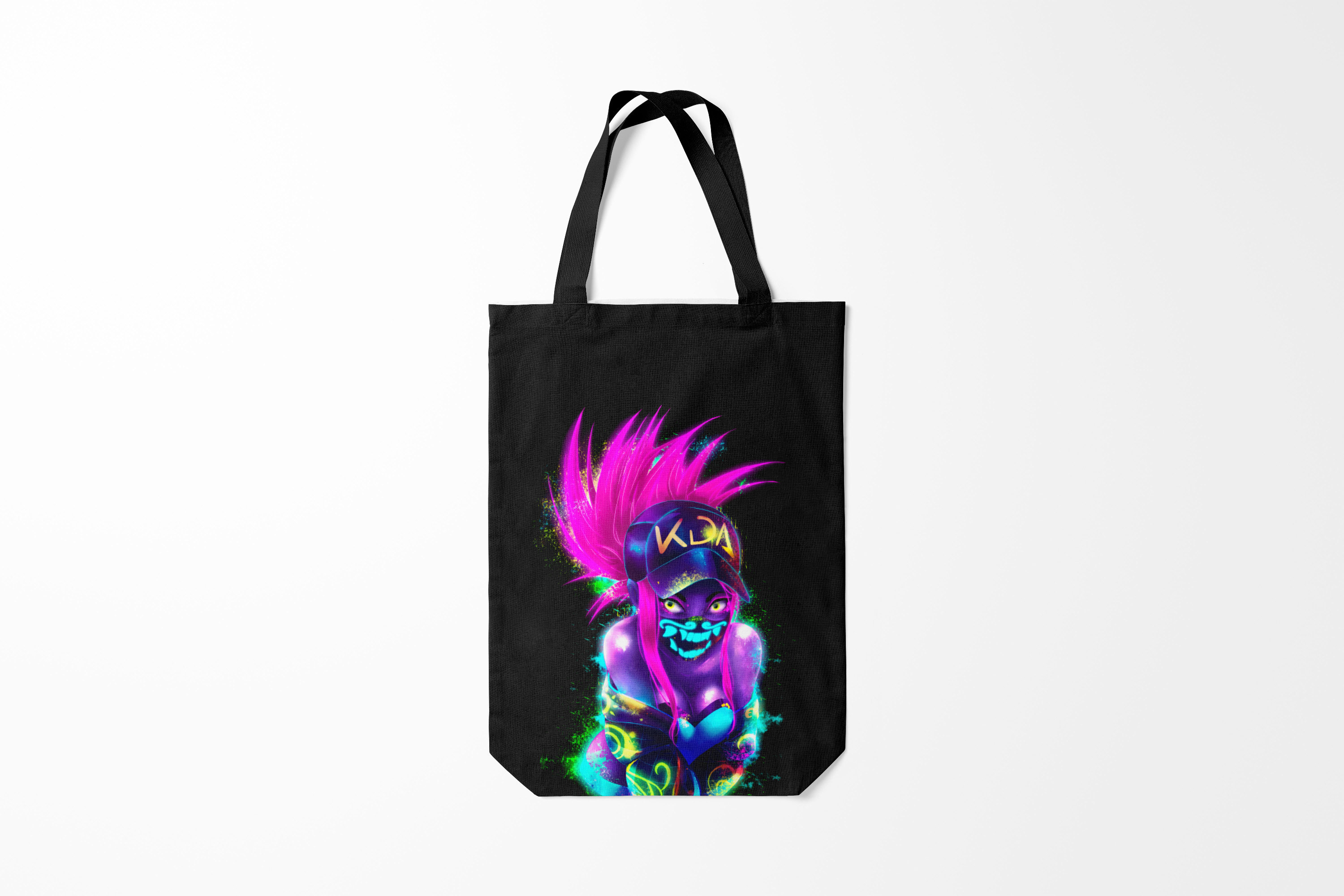 

Сумка шoппер унисекс Burnettie League Of Legends KDA. Akali,, League Of Legends KDA. Akali