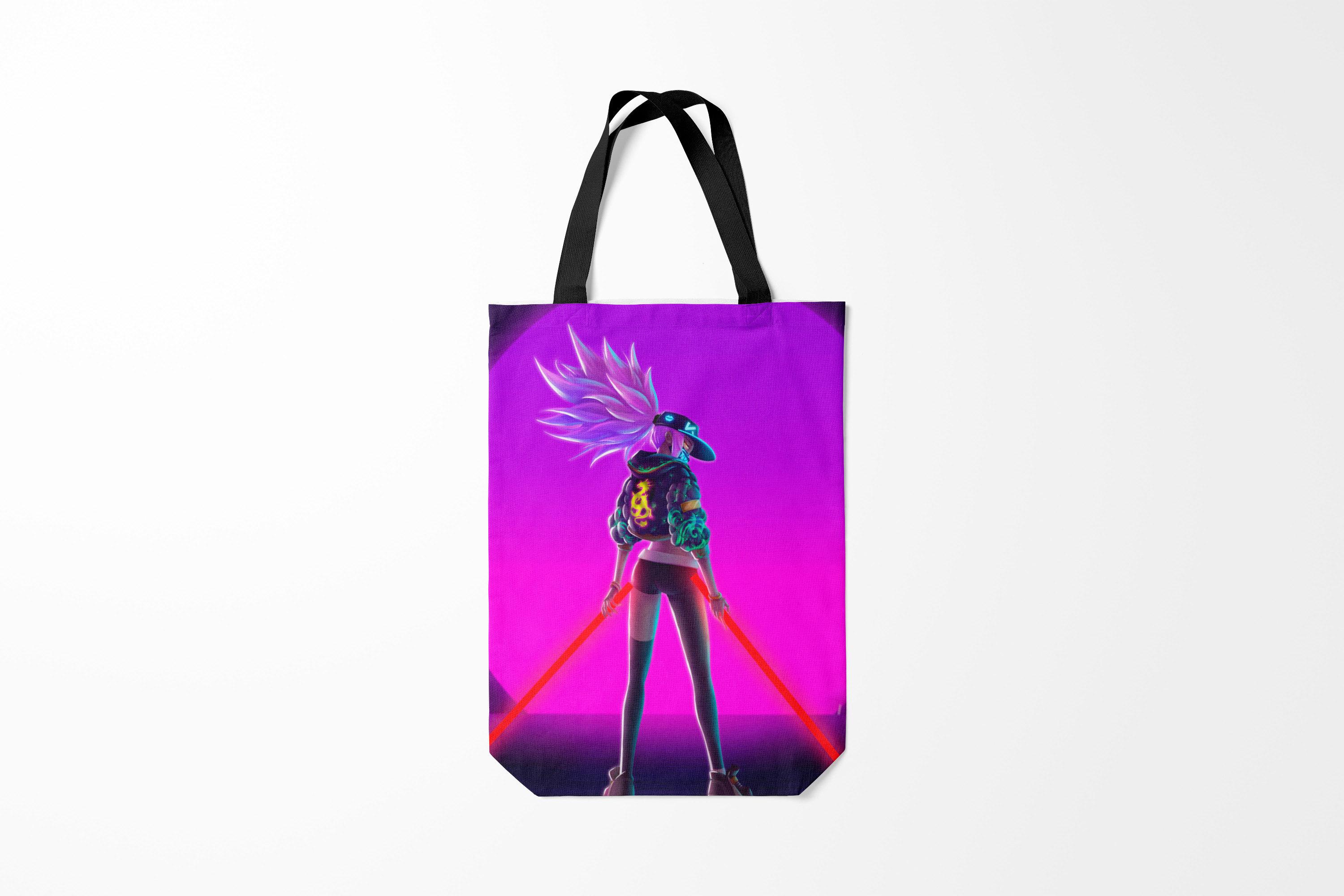 

Сумка шoппер унисекс Burnettie League Of Legends KDA Akali,, League Of Legends KDA Akali