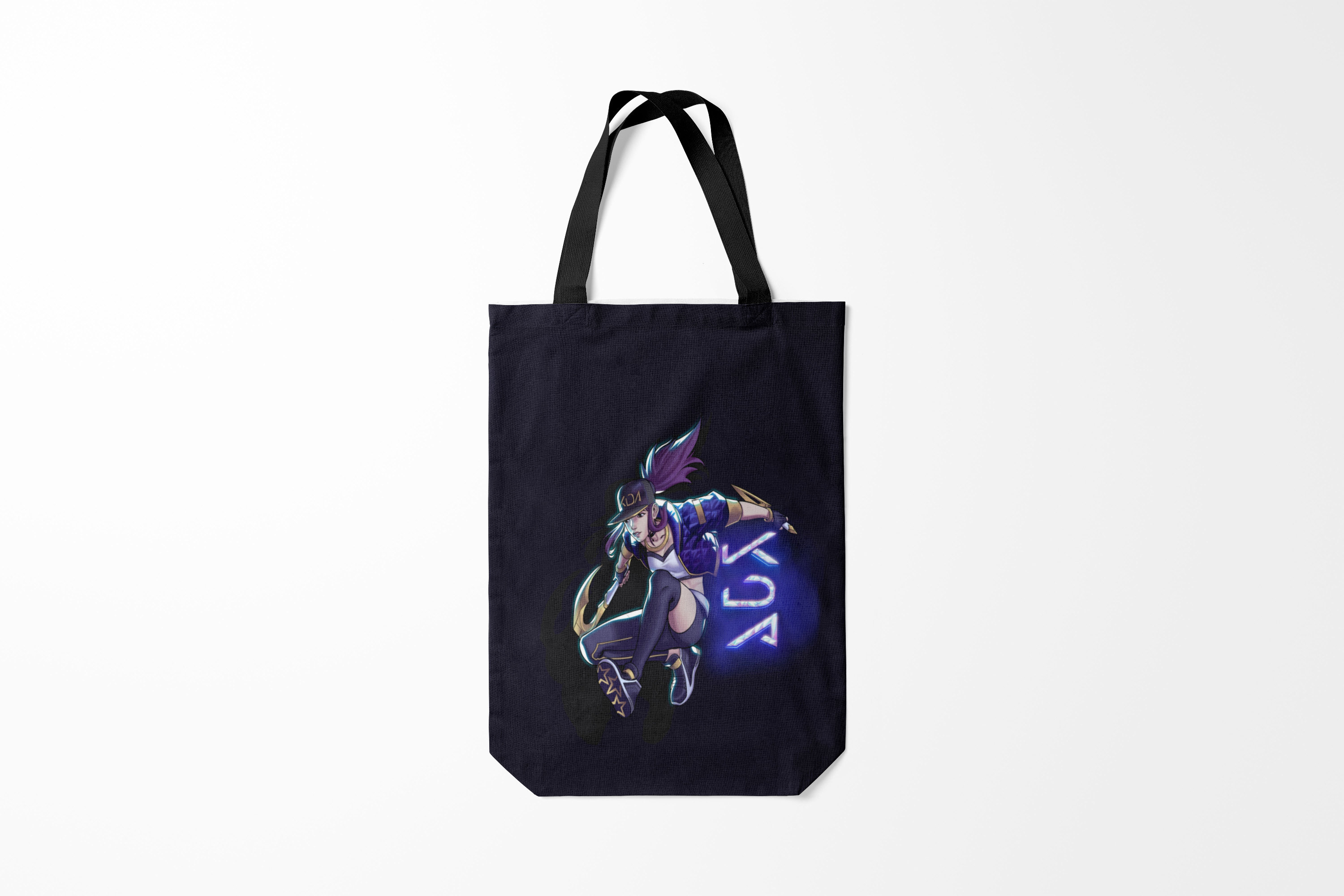 

Сумка шoппер унисекс Burnettie League Of Legends KDA Akali,, League Of Legends KDA Akali