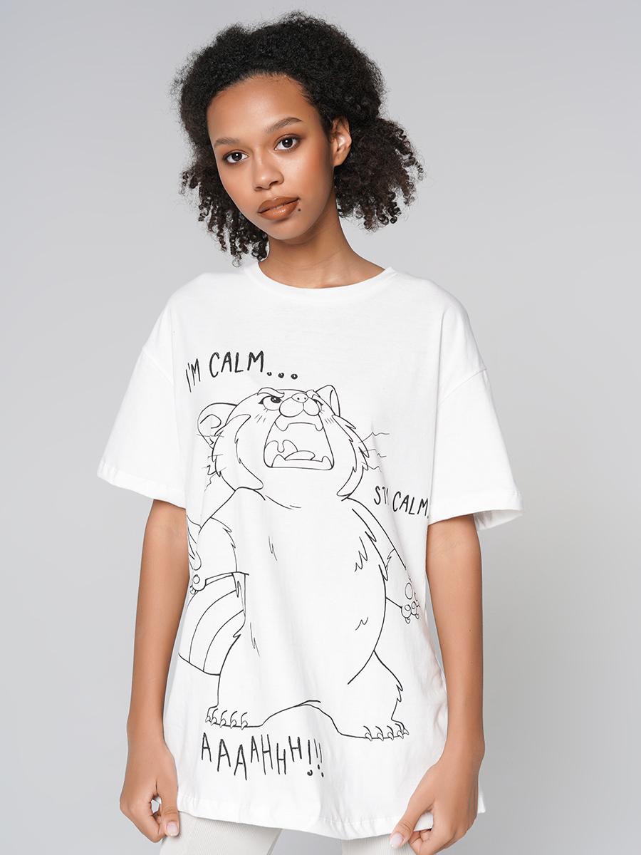 

Футболка женская ТВОЕ 89633 белая XL, 89633