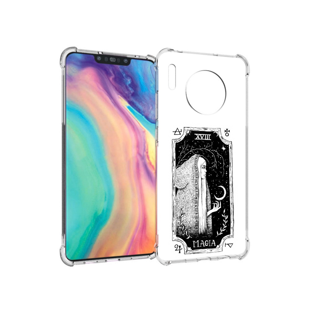 

Чехол MyPads Tocco для Huawei Mate 30 лунная магия, Прозрачный, Tocco