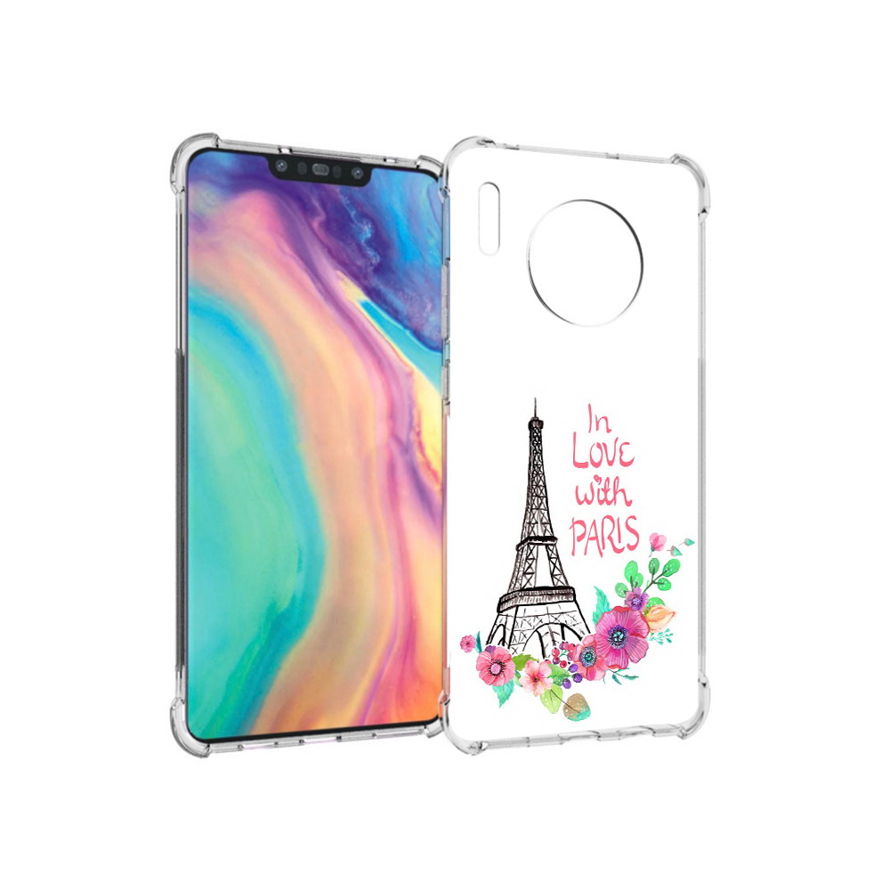 

Чехол MyPads Tocco для Huawei Mate 30 любимый париж, Прозрачный, Tocco