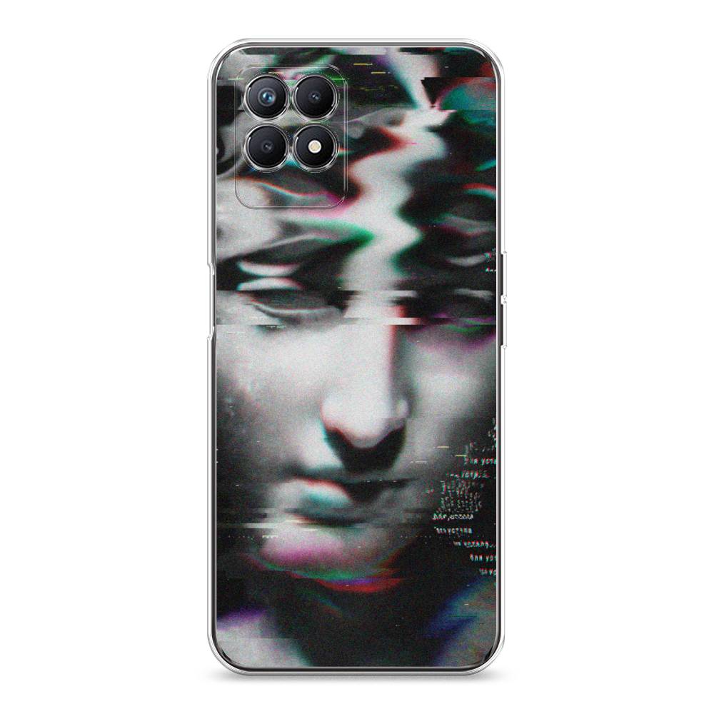 

Чехол Awog на Realme 8i "Glitch Art", Разноцветный, 257350-9