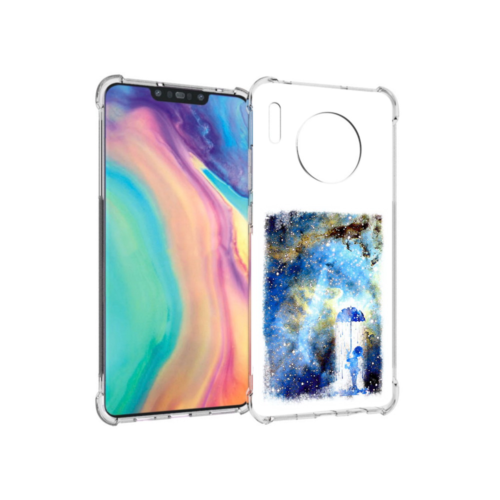 Чехол MyPads Tocco для Huawei Mate 30 мальчик в небе