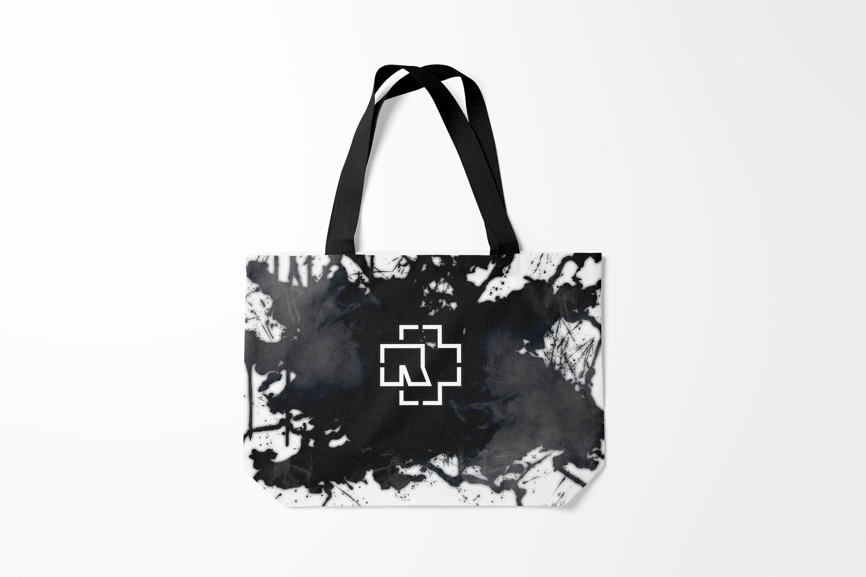 

Сумка шoппер унисекс Burnettie Rammstein, черный; белый, Rammstein