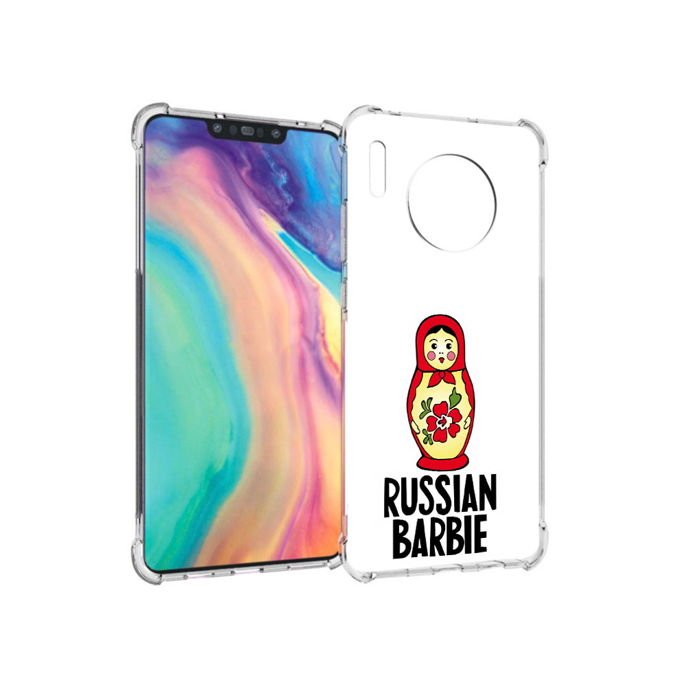 

Чехол MyPads Tocco для Huawei Mate 30 матрешка, Прозрачный, Tocco