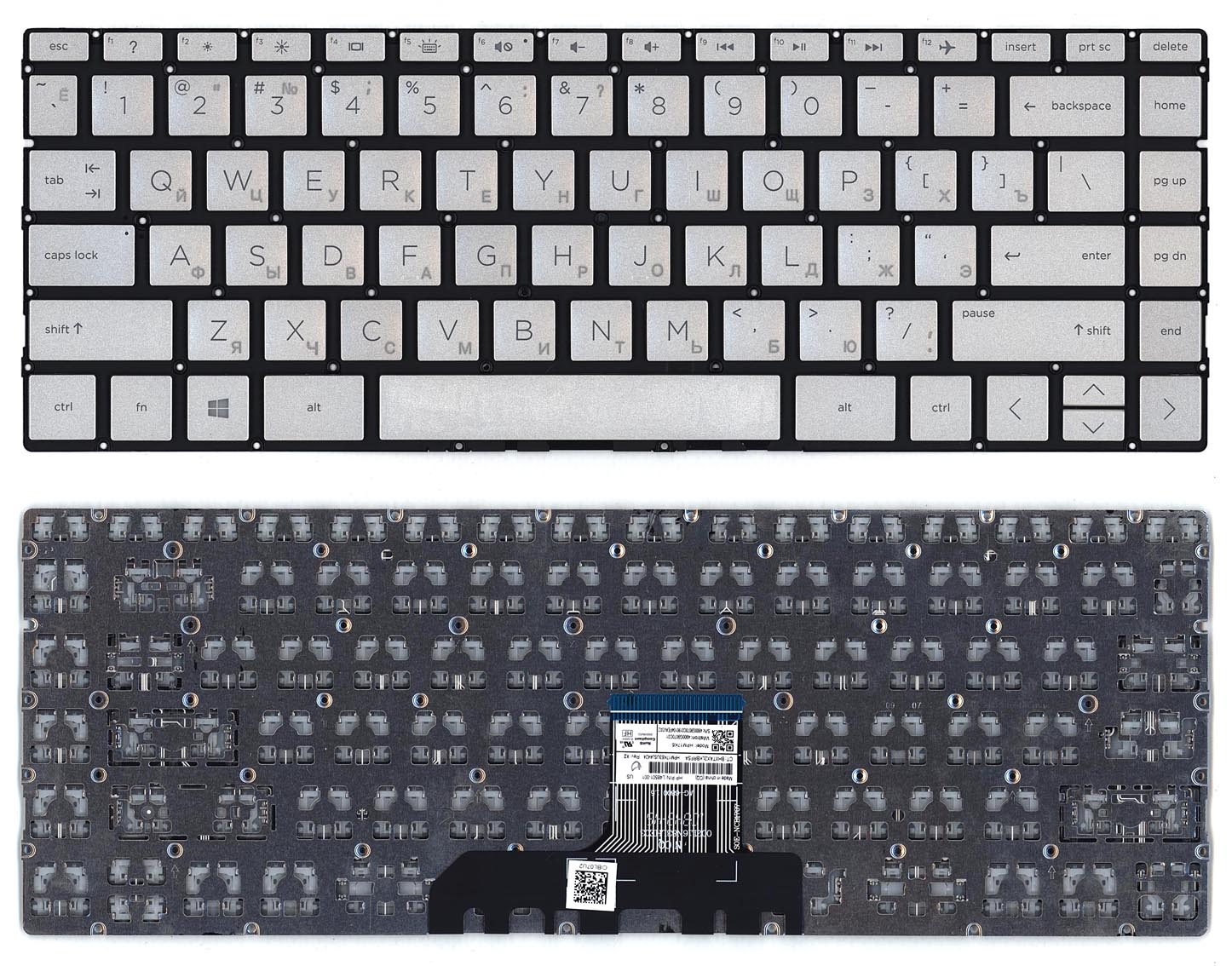 

Клавиатура для ноутбука HP Envy 13-AH золото