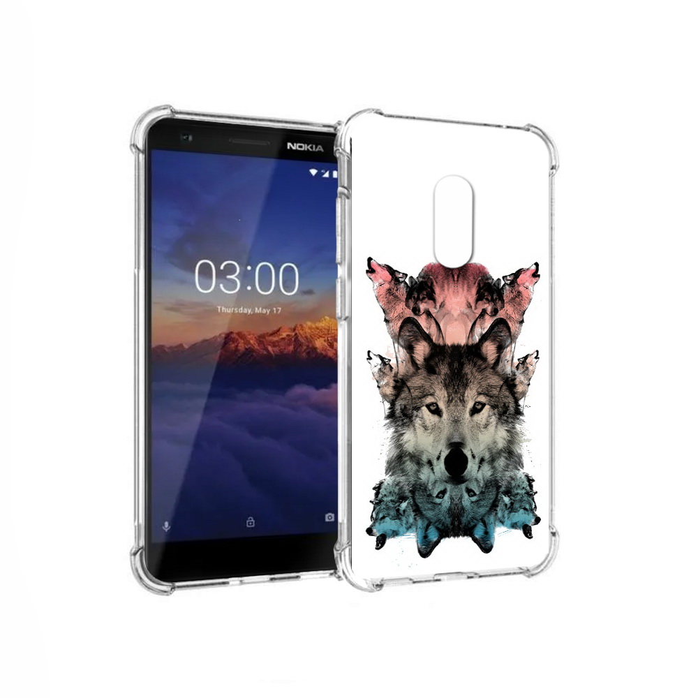 

Чехол MyPads Tocco для Nokia 3.1 стая (PT114125.119.624), Прозрачный, Tocco