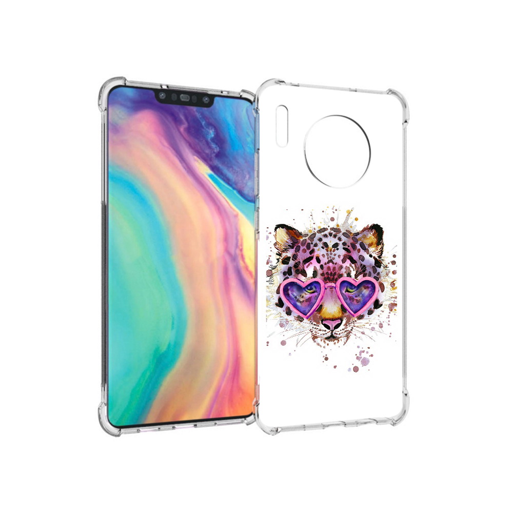 

Чехол MyPads Tocco для Huawei Mate 30 модный леопард, Прозрачный, Tocco