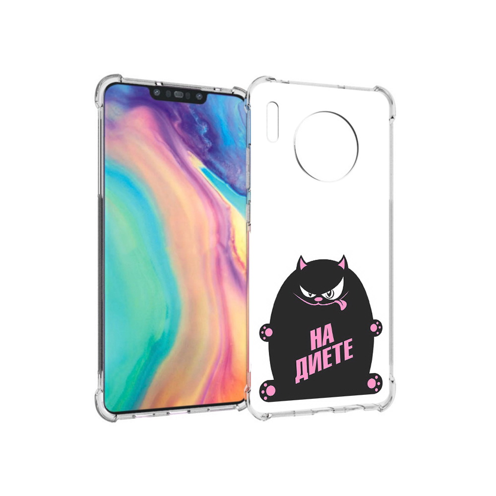 

Чехол MyPads Tocco для Huawei Mate 30 на диете, Прозрачный, Tocco
