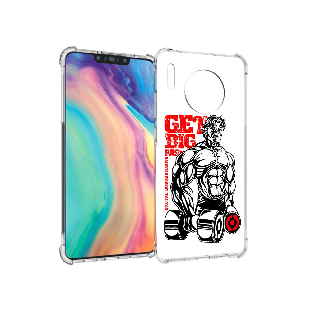 

Чехол MyPads Tocco для Huawei Mate 30 накаченное тело, Прозрачный, Tocco