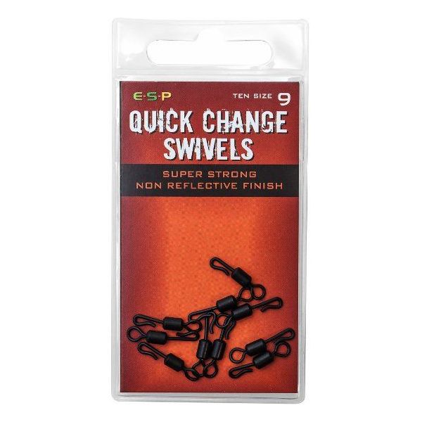 

Вертлюг с застежкой E-S-P НР Quick Change Swivel №9 - 10шт.