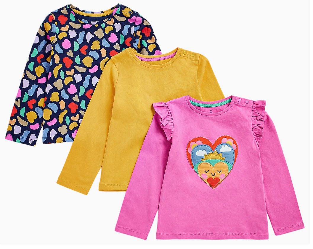 

Лонгсливы Mothercare MC-CA320, разноцветный, 104, MC-CA320