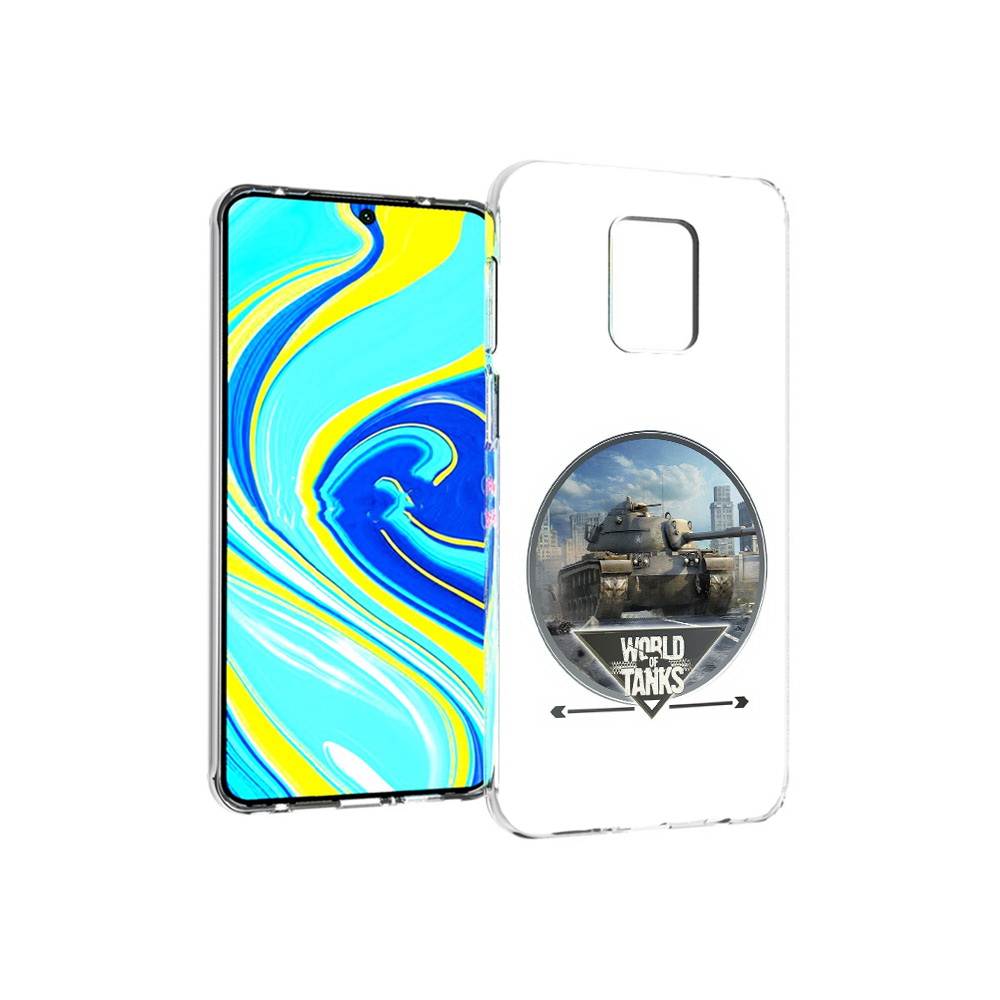 Чехол MyPads Tocco для Xiaomi Redmi Note 9 Pro Мир танков (PT146368.268.119)