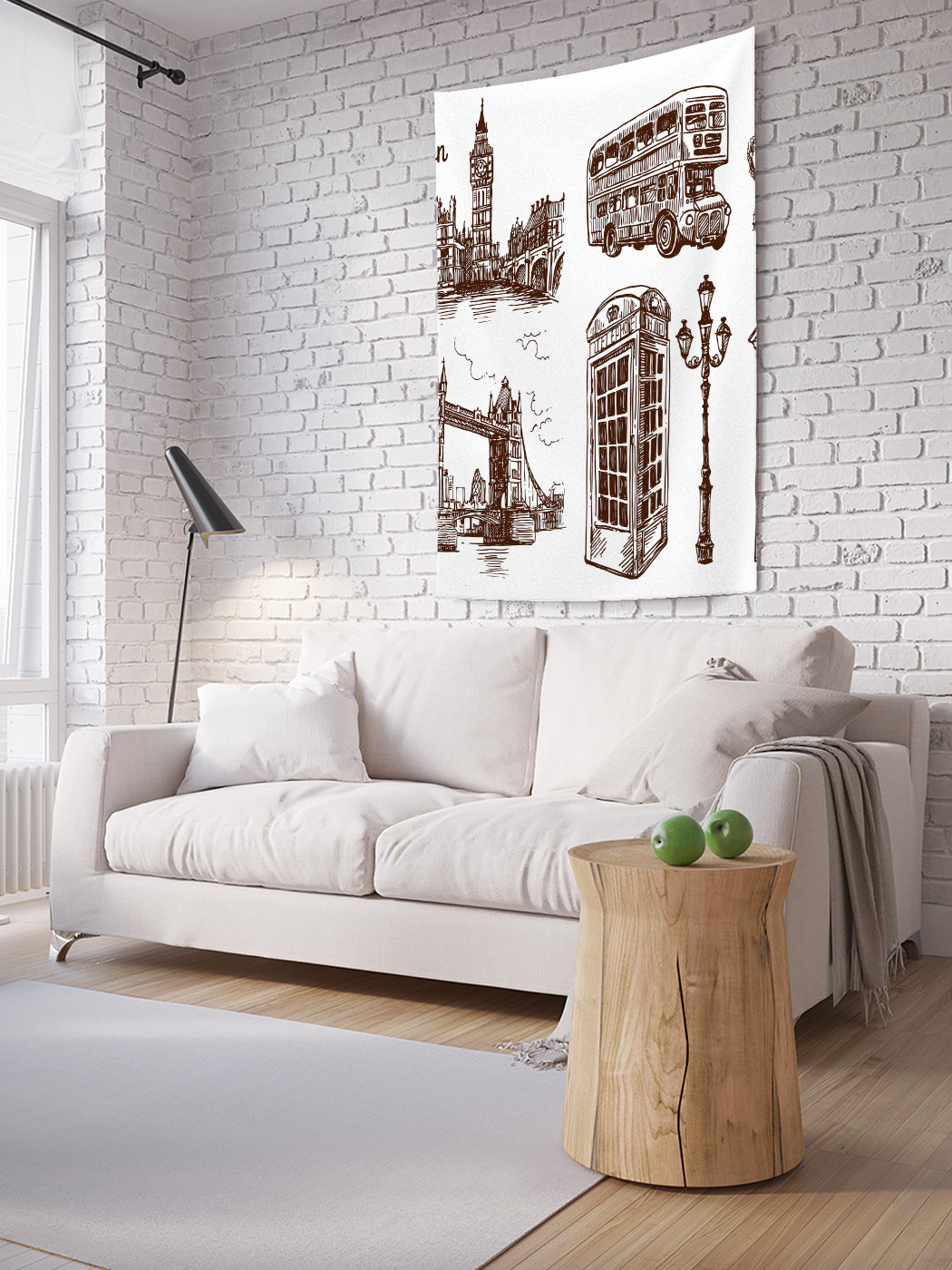 

Вертикальное фотопанно на стену JoyArty Ассоциации с Лондоном 150x200 см, Ассоциации с Лондоном