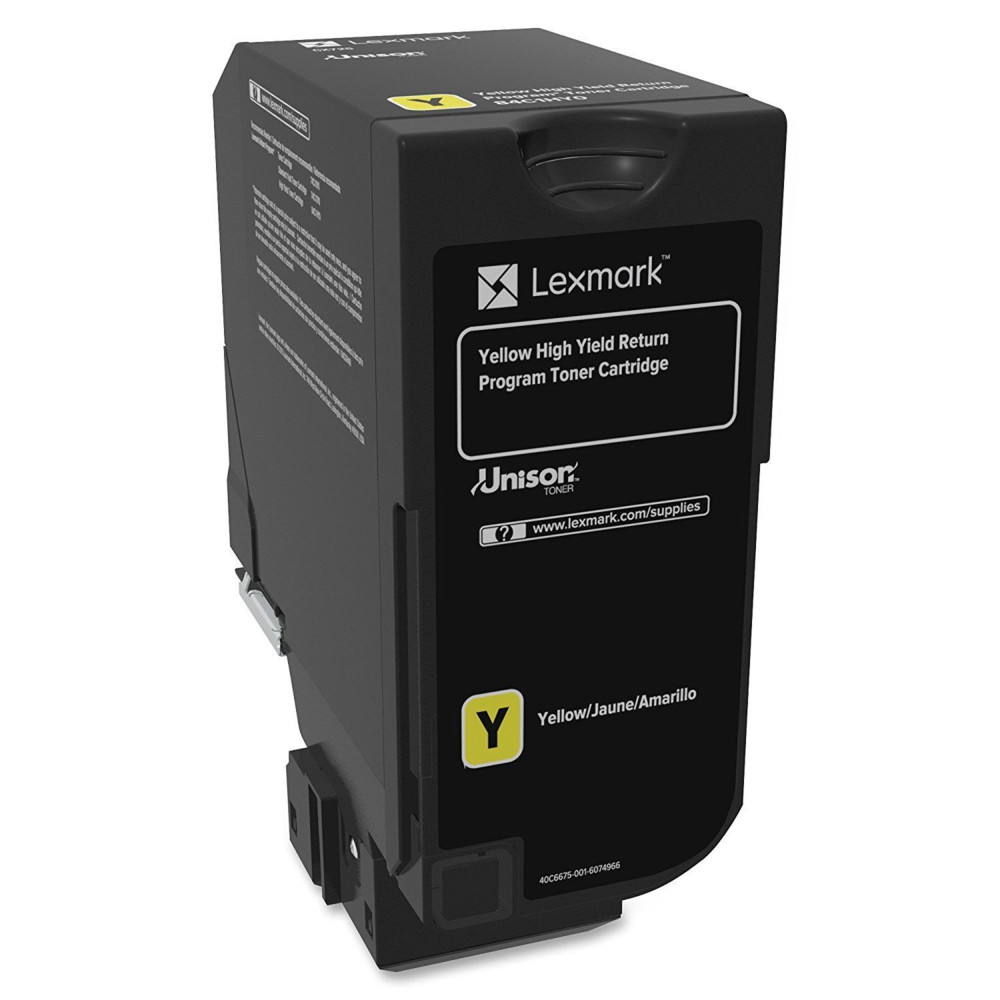 

Картридж лазерный Lexmark 84C5HYE, Yellow