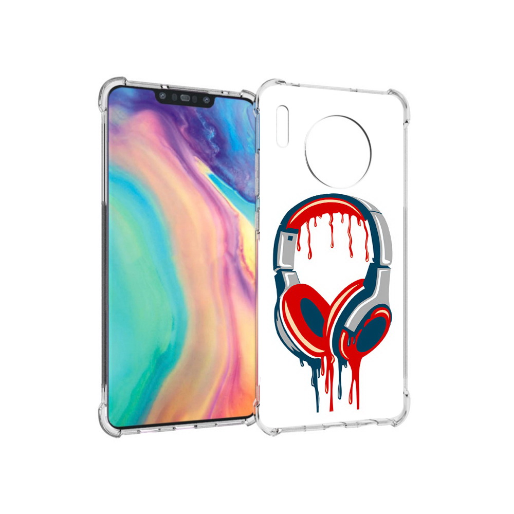 

Чехол MyPads Tocco для Huawei Mate 30 не делай громко, Прозрачный, Tocco