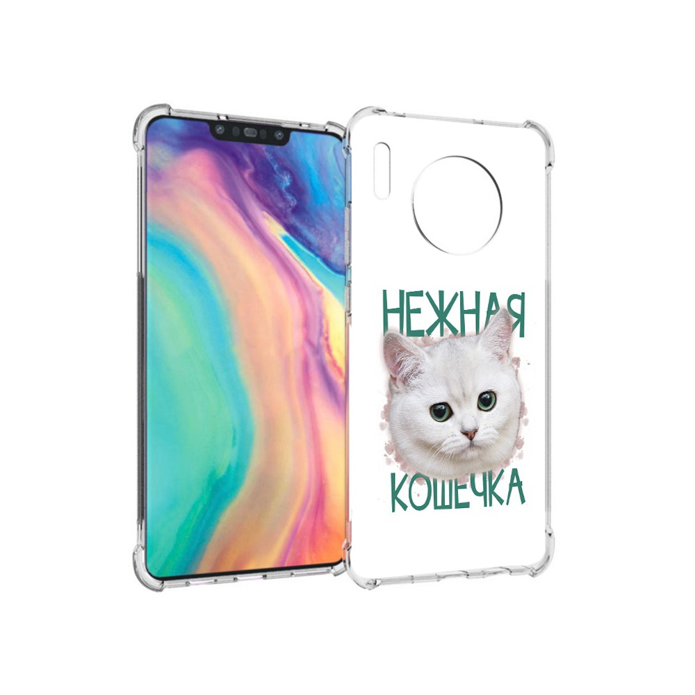 

Чехол MyPads Tocco для Huawei Mate 30 нежная кошечка, Прозрачный, Tocco