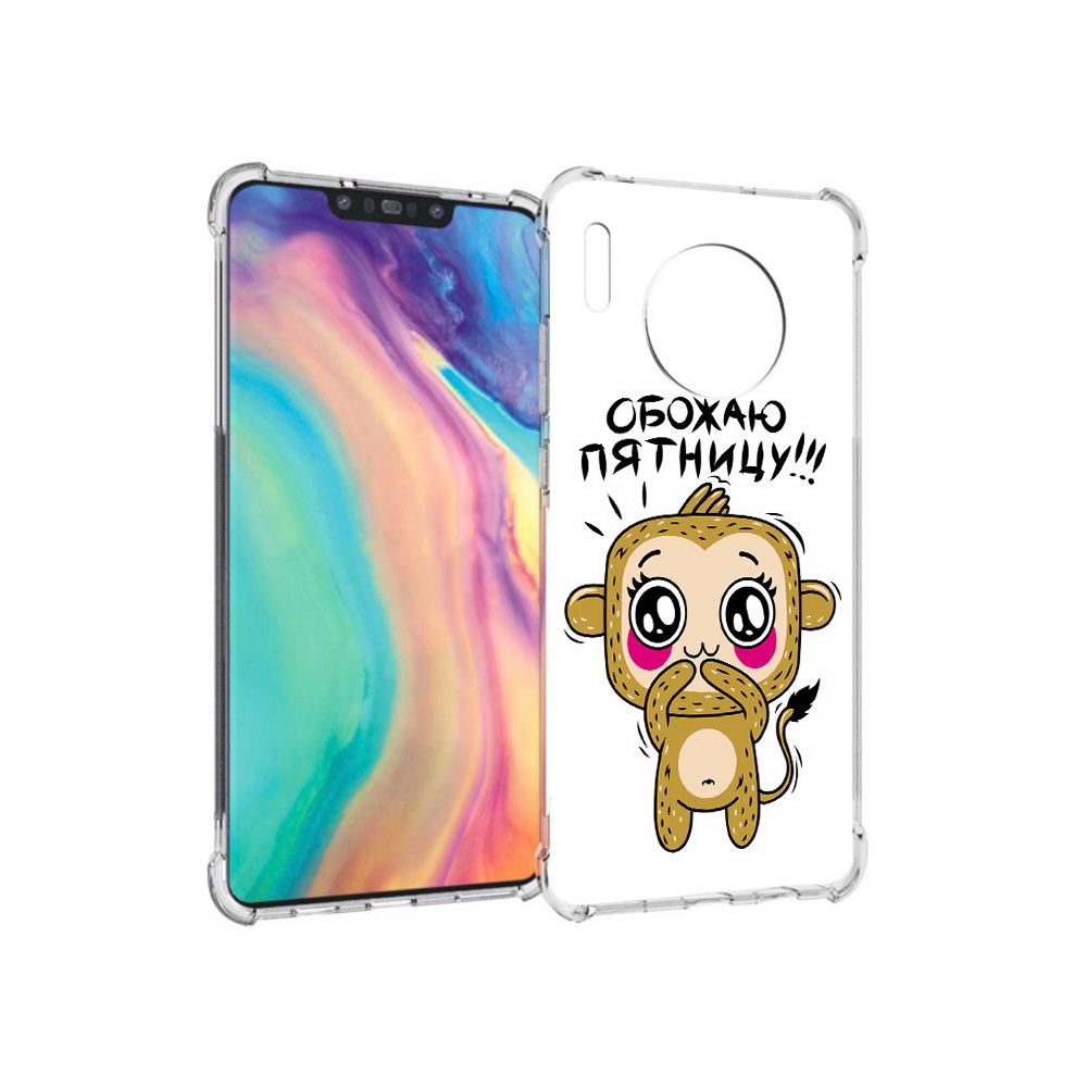 

Чехол MyPads Tocco для Huawei Mate 30 обожаю пятницу, Прозрачный, Tocco