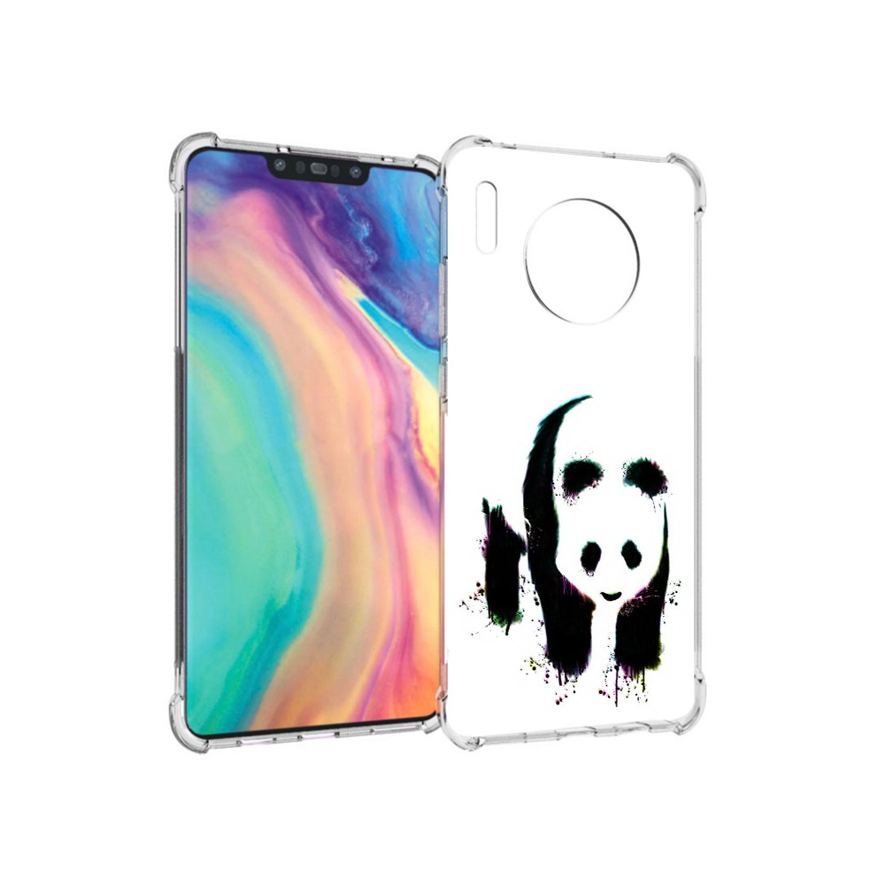 

Чехол MyPads Tocco для Huawei Mate 30 панда в акварели, Прозрачный, Tocco