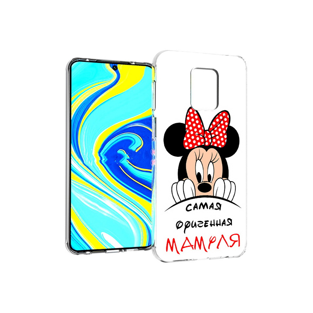 Чехол MyPads Tocco для Xiaomi Redmi Note 9 Pro Самая лучшая мамуля Мини Маус