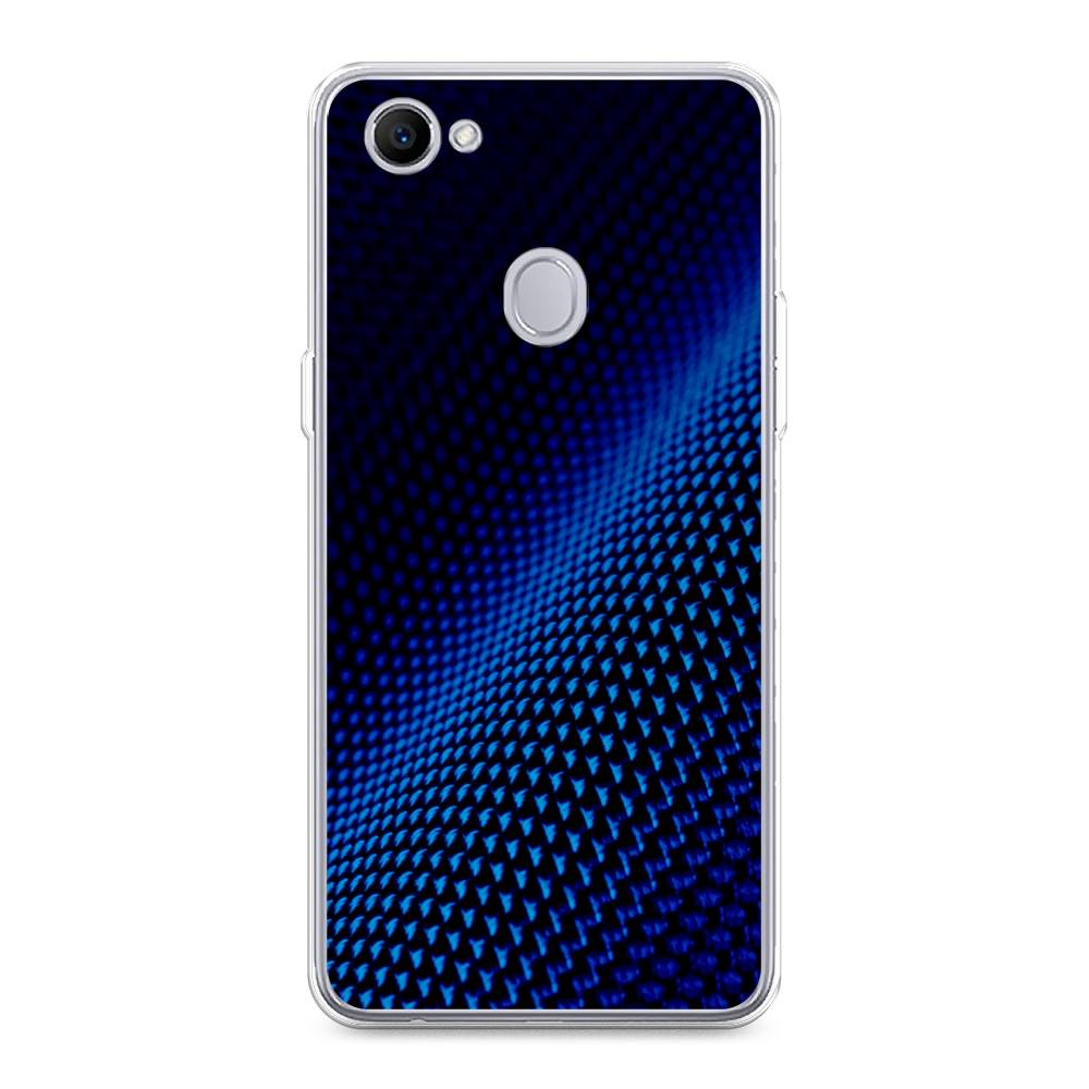 

Чехол Awog на Oppo F7 "Синий карбон", Разноцветный, 250350-3