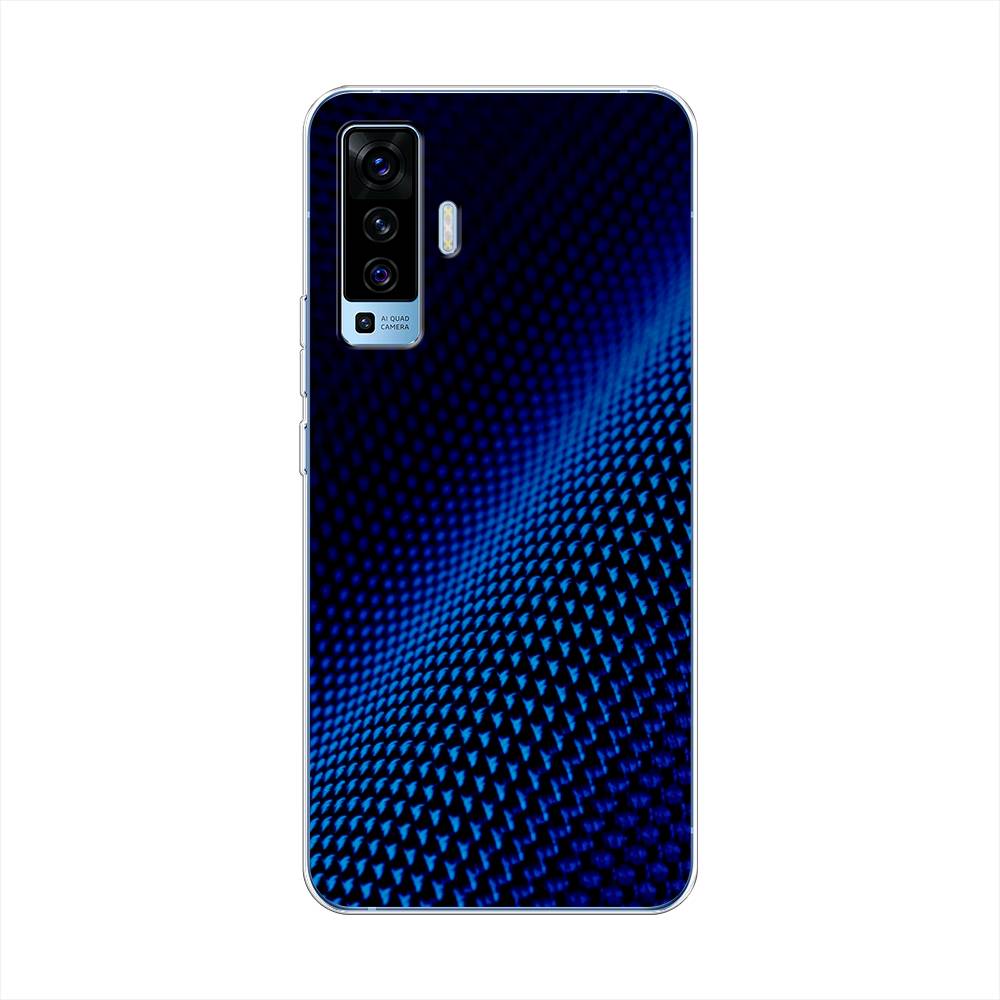 

Чехол Awog на Vivo X50 "Синий карбон", Разноцветный, 262250-3