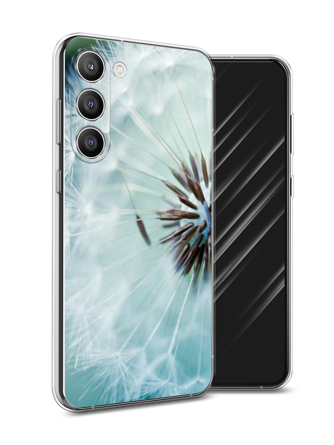 

Чехол Awog на Samsung Galaxy S23 Plus 5G "Пух одуванчика", Серебристый;серый, 2107450-4