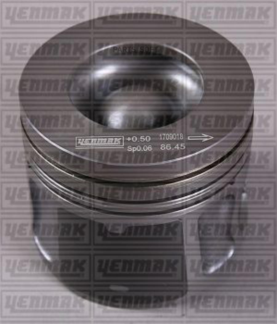

Поршень ДВС 1 шт с кольцами FORD TRANSIT 2011- D2,2 DURATORQ