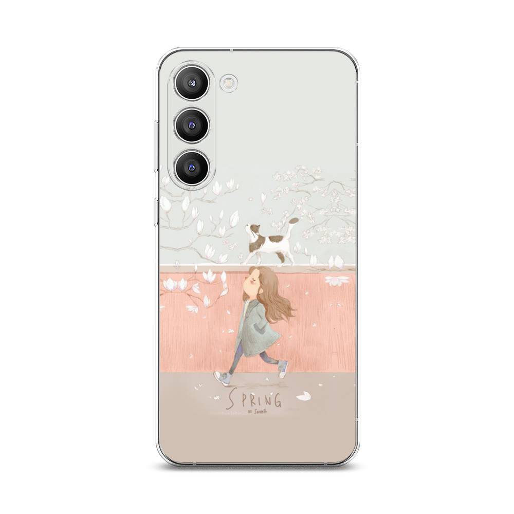 

Чехол Awog на Samsung Galaxy S23 Plus 5G "Девочка-весна", 2107450-7