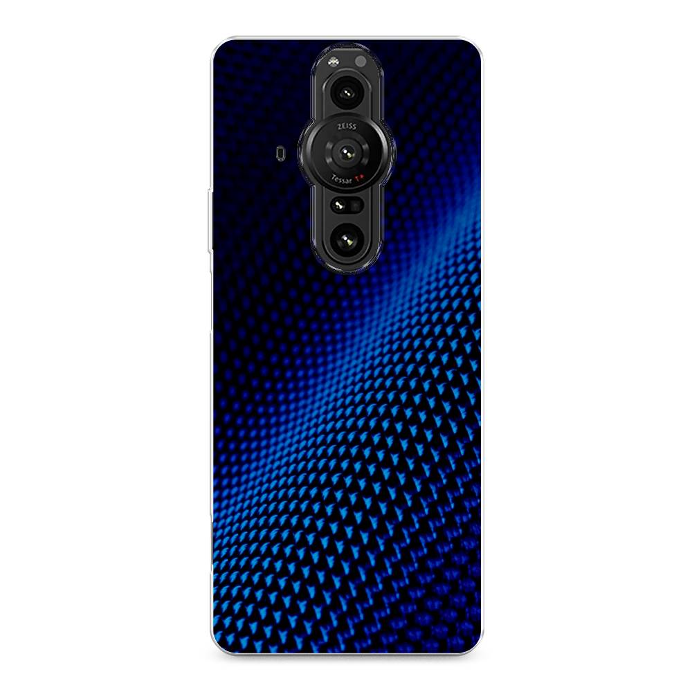 

Чехол Awog на Sony Xperia Pro-I "Синий карбон", Разноцветный, 55050-3