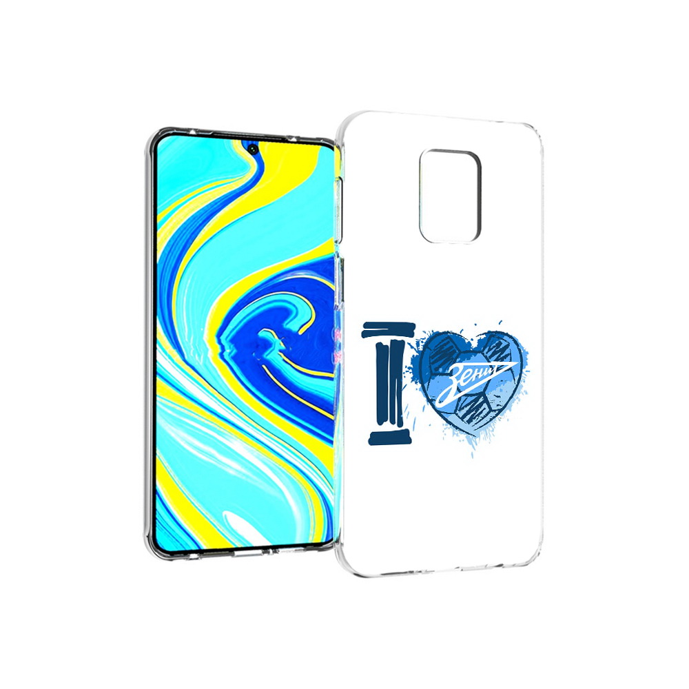 

Чехол MyPads Tocco для Xiaomi Redmi Note 9 Pro ФК я люблю зенит (PT146368.268.186), Прозрачный, Tocco