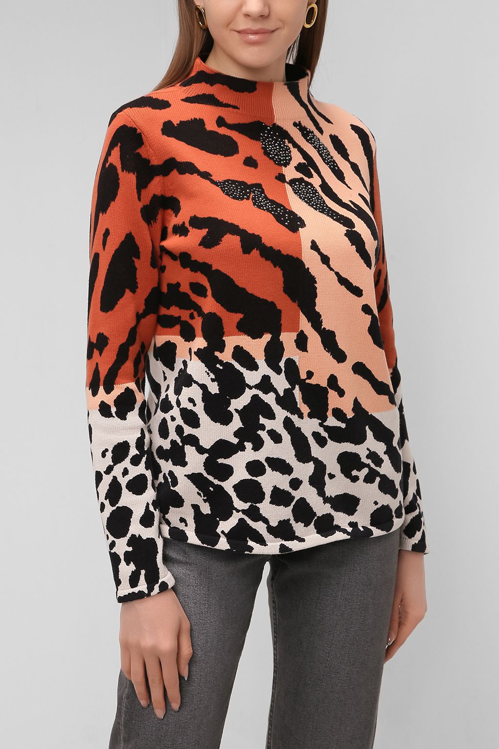 

Джемпер женский BETTY BARCLAY 5670/2954 коричневый 40 EU, 5670/2954