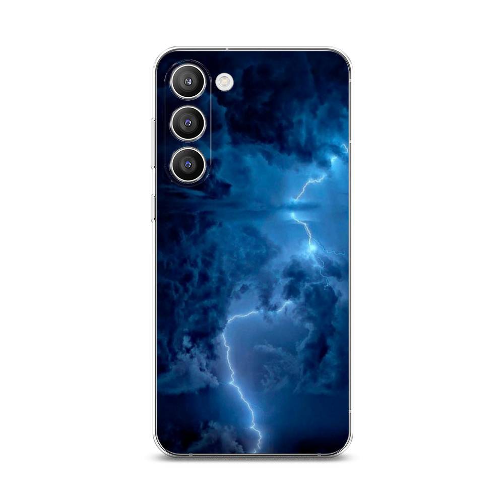 

Чехол Awog на Samsung Galaxy S23 Plus 5G "Молния", Синий, 2107450-4