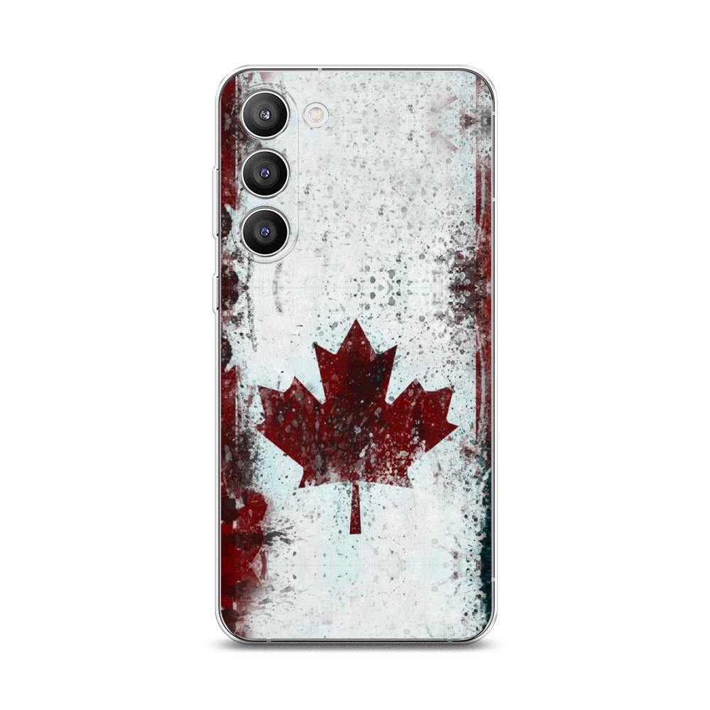 

Чехол Awog на Samsung Galaxy S23 Plus 5G "Канада", Белый;красный;черный, 2107450-5