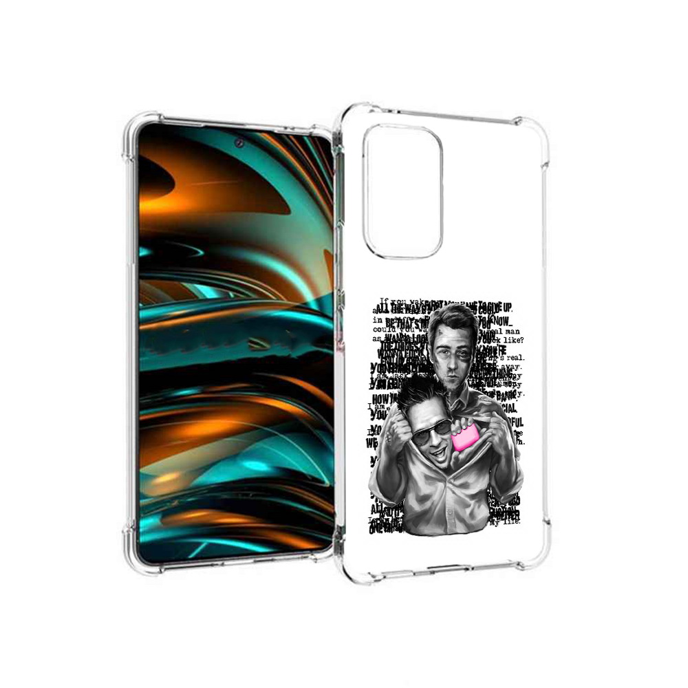 

Чехол MyPads Tocco для Samsung Galaxy A53 5G бойцовский клуб (PT226911.521.242), Прозрачный, Tocco