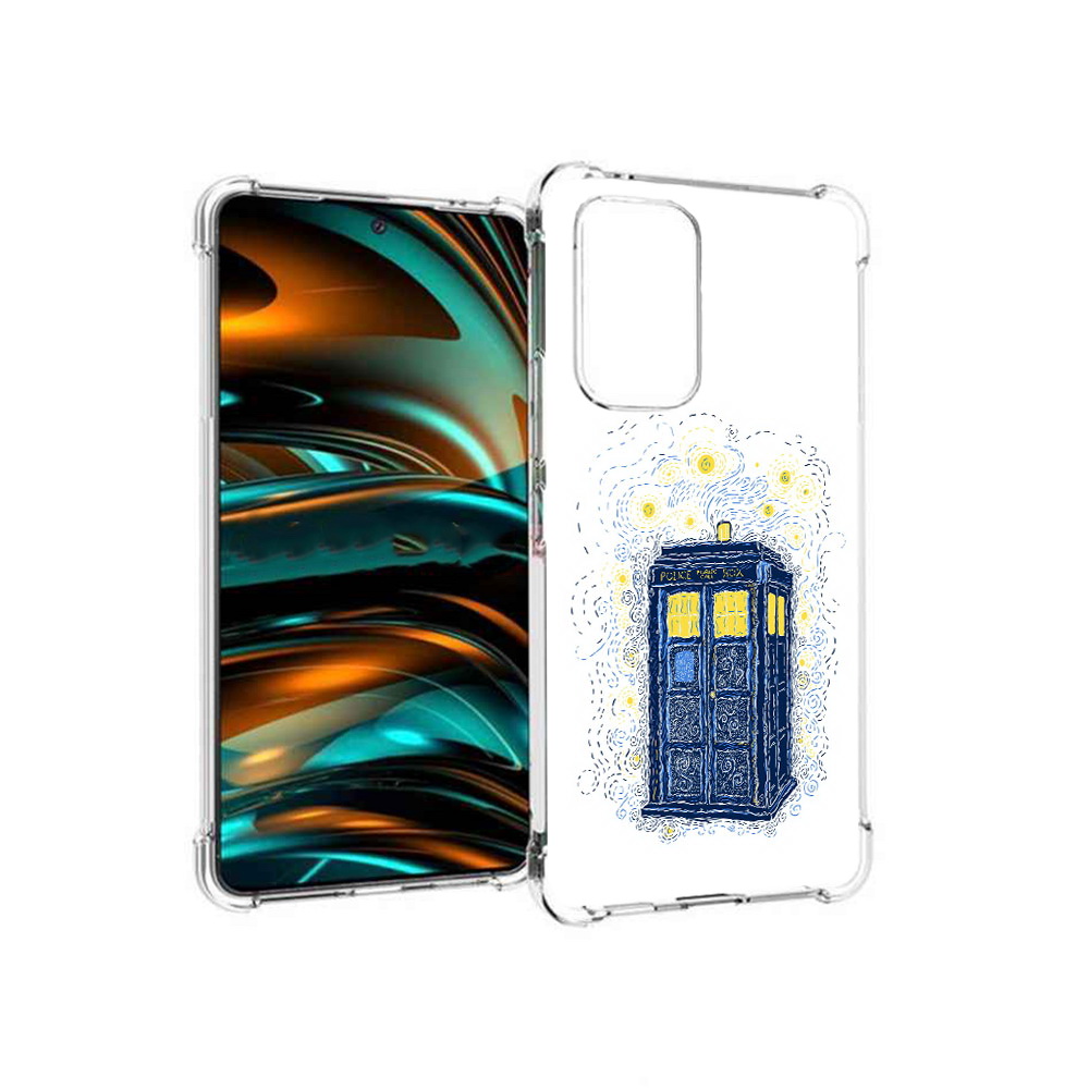 

Чехол MyPads Tocco для Samsung Galaxy A53 5G будка рисунок (PT226911.521.249), Прозрачный, Tocco
