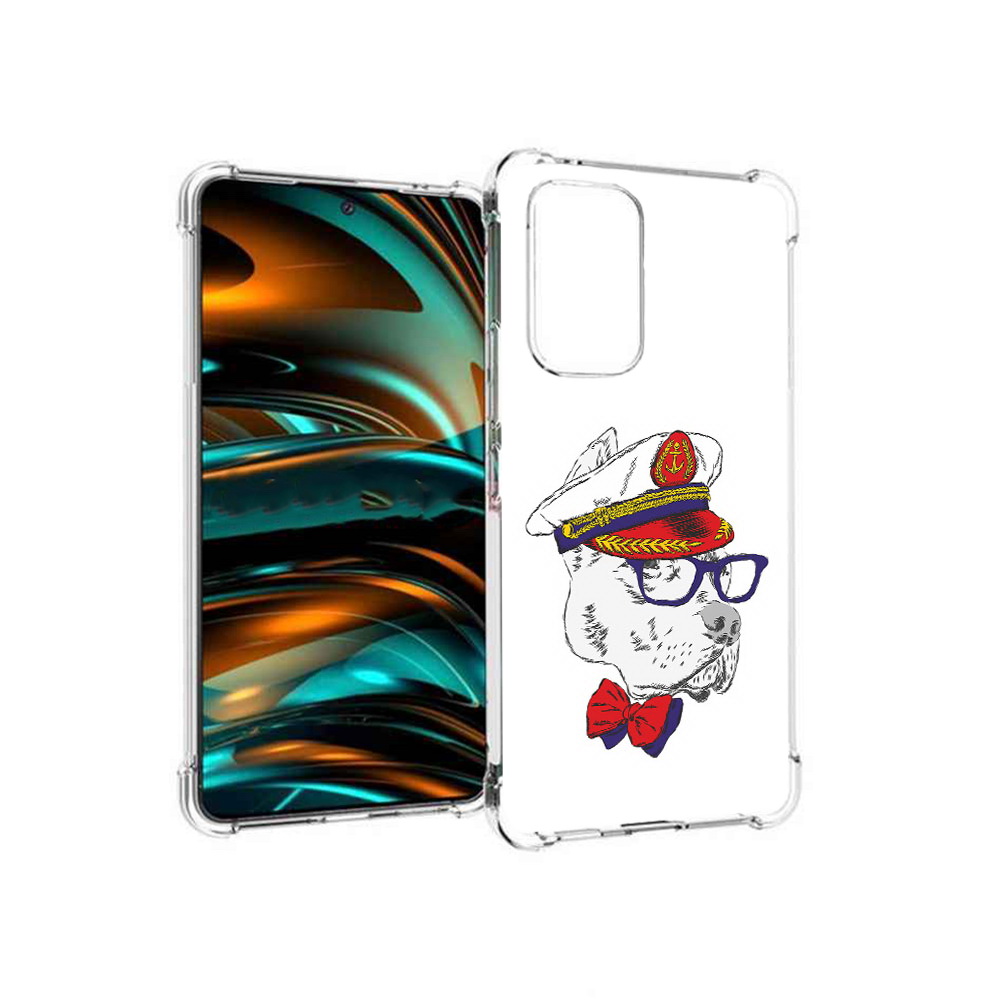

Чехол MyPads Tocco для Samsung Galaxy A53 5G бульдог (PT226911.521.251), Прозрачный, Tocco